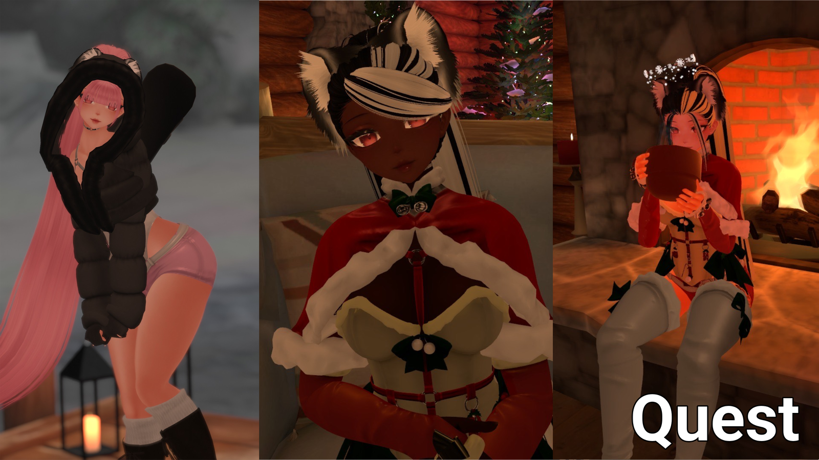 Mist the Winter Snow Leopard! (w/Opti)| PC & Quest & FT