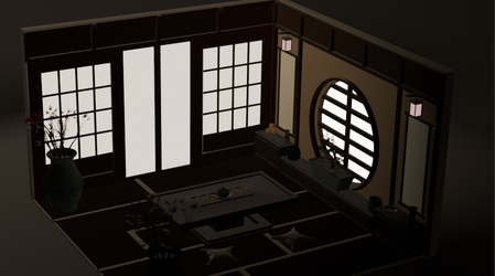 ✨ 3D Chinese-Style Room ✨ 