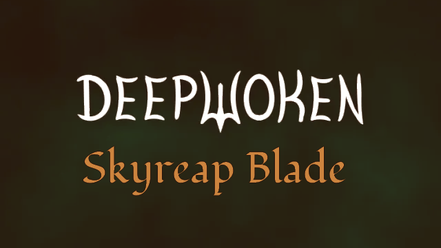 Deepwoken | Skyreap Blade