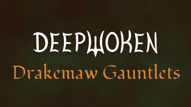 Deepwoken | Drakemaw Gauntlets