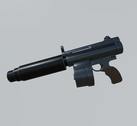 KKV-7 10mm Flechette SMG (VRChat Asset)