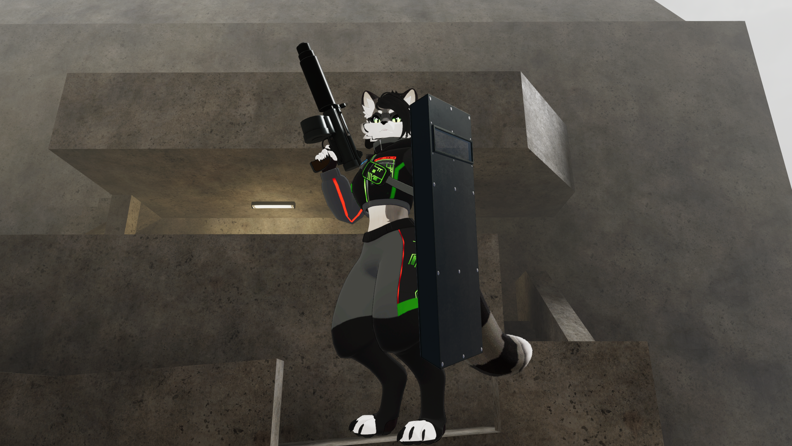 KKV-7 10mm Flechette SMG (VRChat Asset)