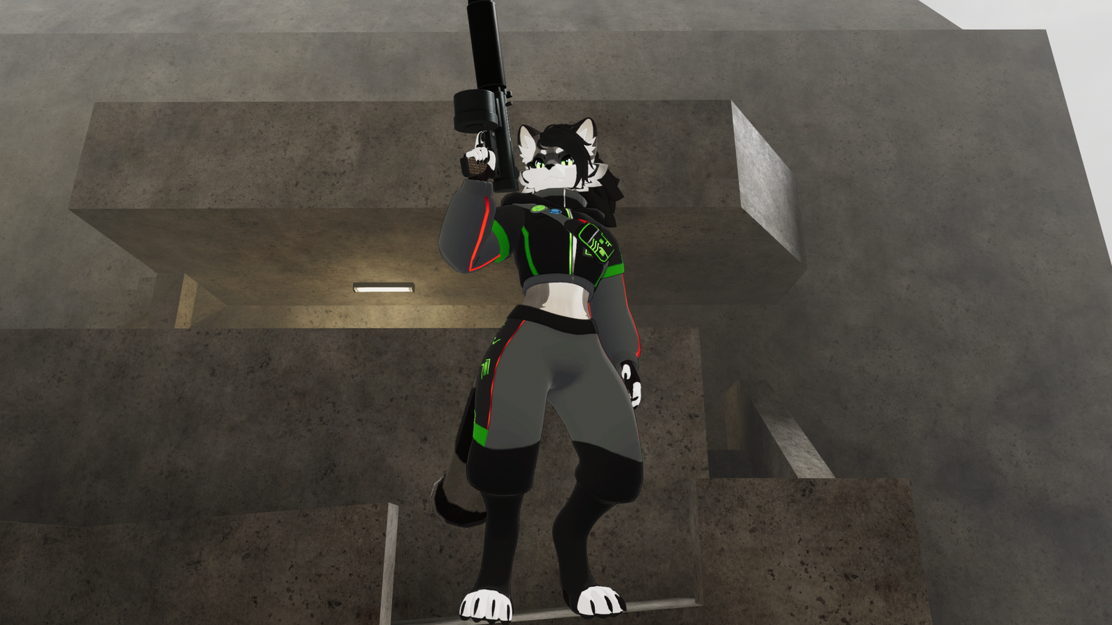 KKV-7 10mm Flechette SMG (VRChat Asset)