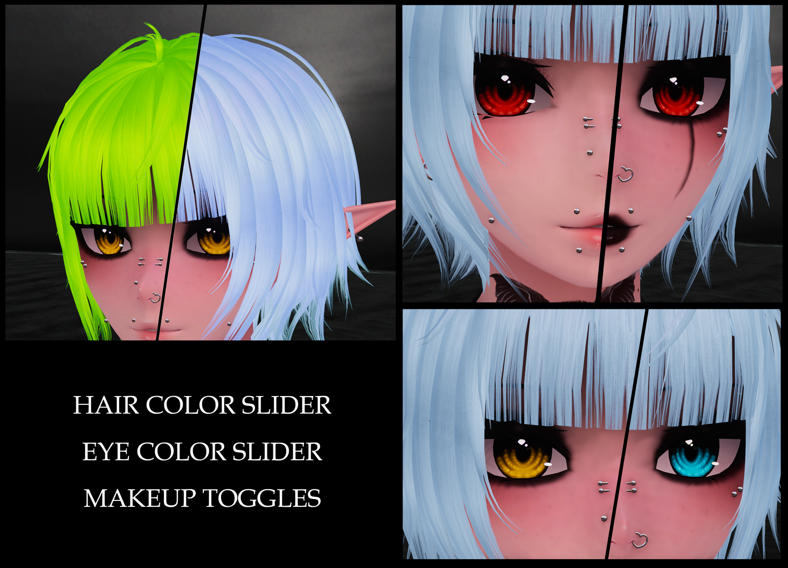 Goth: Vampire X Succubus | VRCFT | GOGO | Limb Scaler | SPS