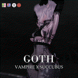 Goth: Vampire X Succubus 1.1 | 20% OFF | New features! | VRCFT | GOGO | Limb Scaler | SPS