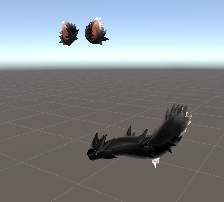 Spikey Ear and Tail Set