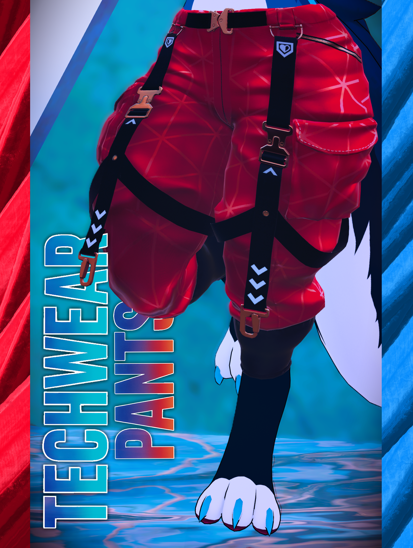 TechWear Pants for the NovaBeast Avatar
