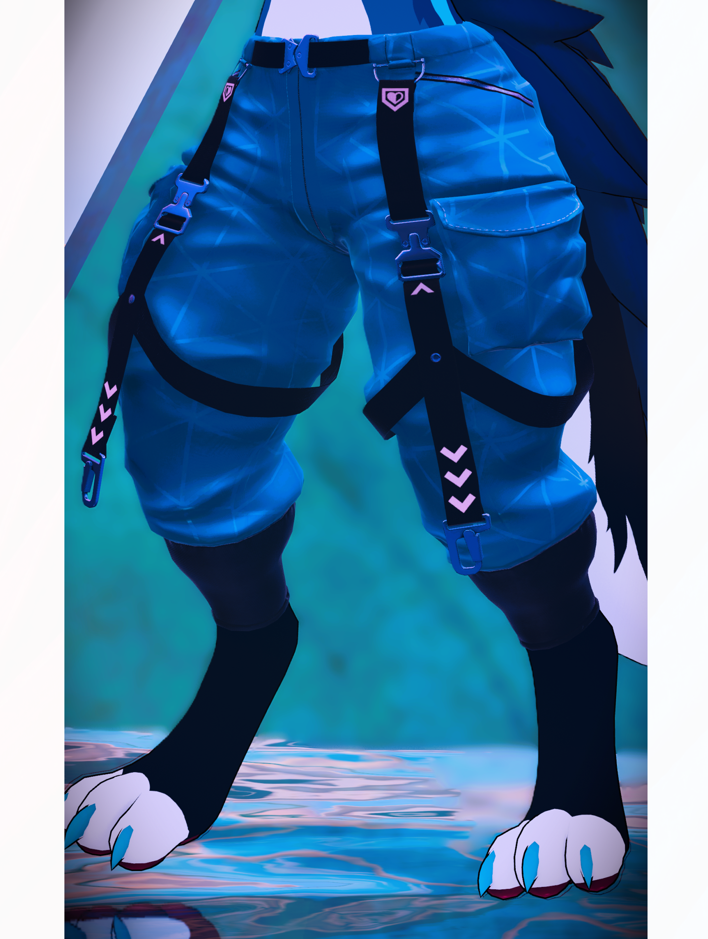TechWear Pants for the NovaBeast Avatar