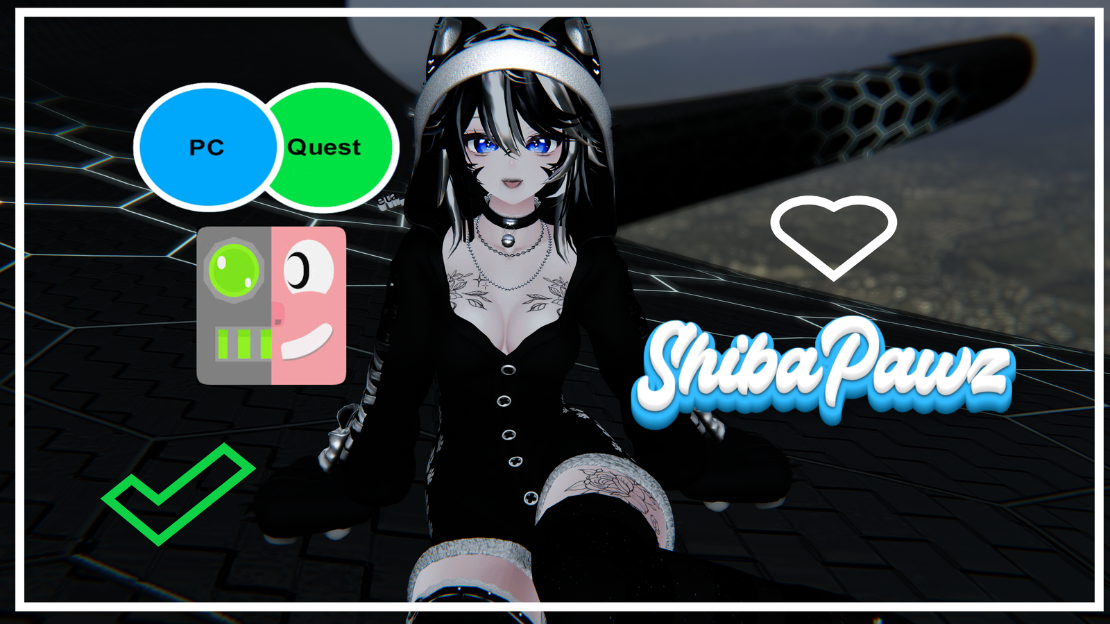 La Comfy Mitzu (PC+QUEST+VRCFT)