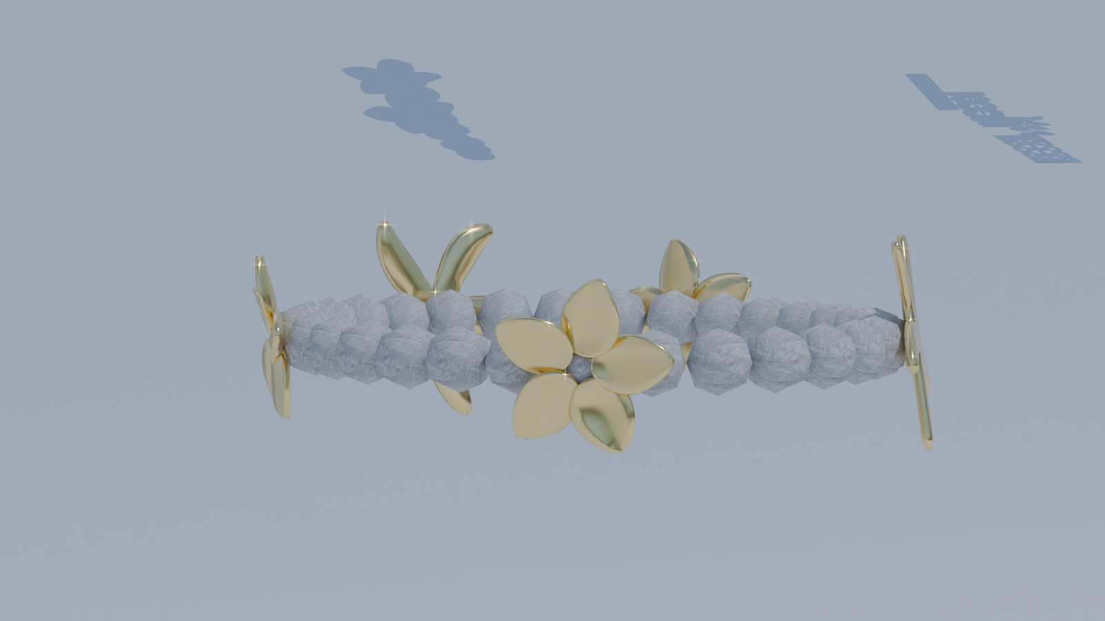 The Tropical Dream Charm Set (Necklaces, Hair pin, Bracelets, Rings, Toe Rings and Ankle Bracelets)