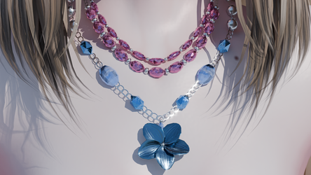 The Tropical Dream Charm Set (Necklaces, Hair pin, Bracelets, Rings, Toe Rings and Ankle Bracelets)
