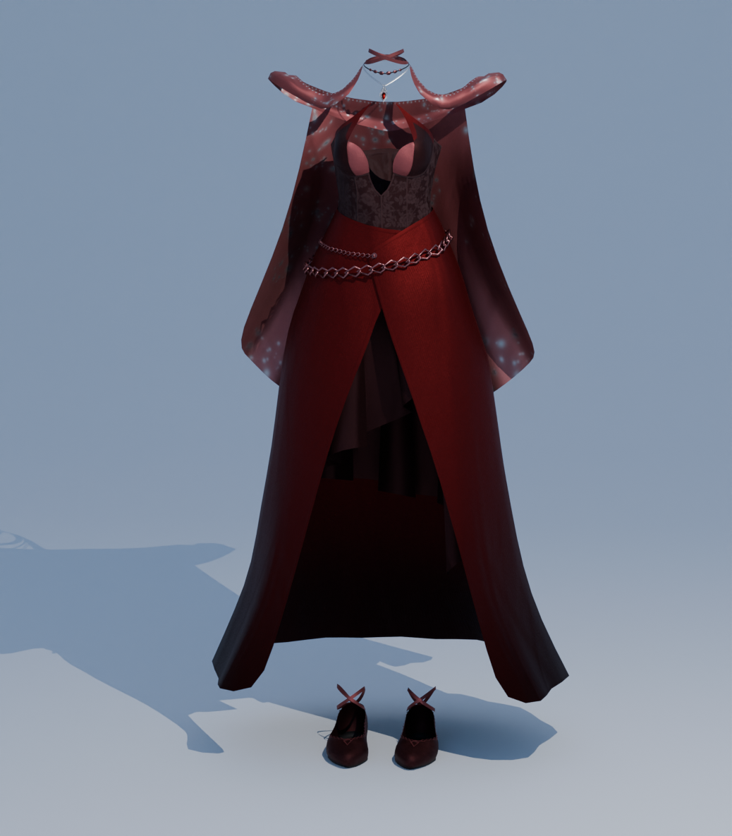 Royal Crimson (Dress) - VRBASE ANIME