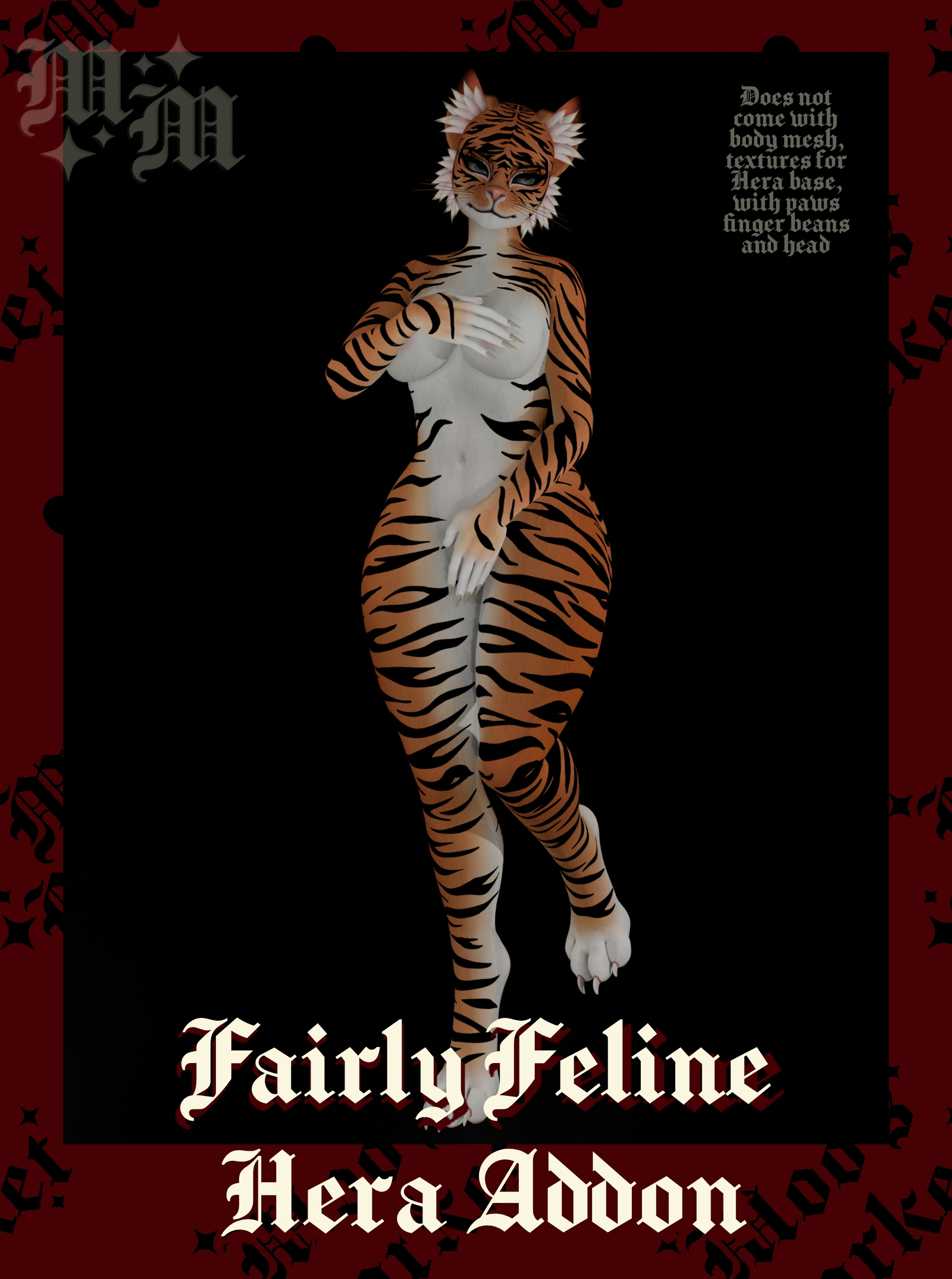 Fairly Feline Head