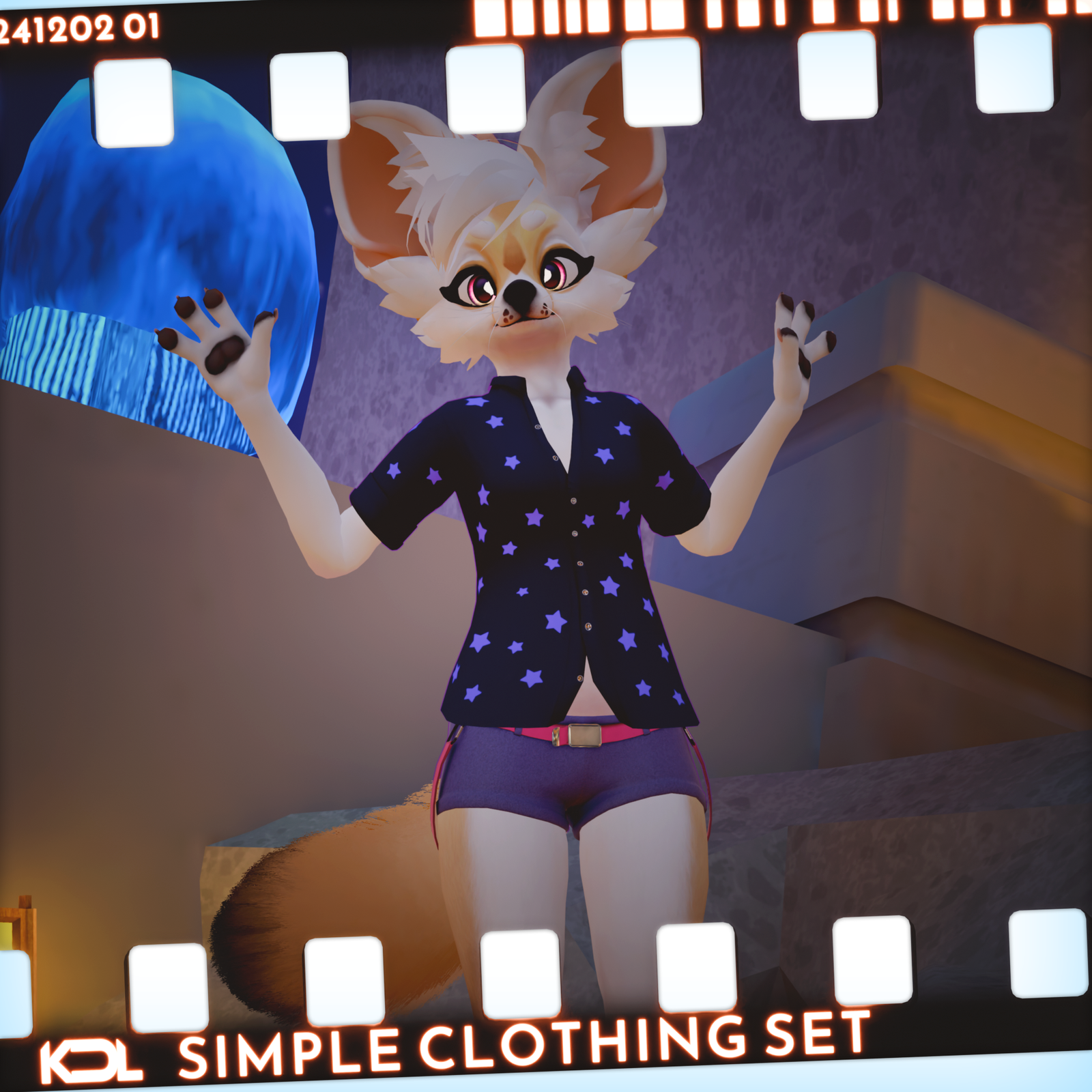 Simple Clothing Set for Fennek