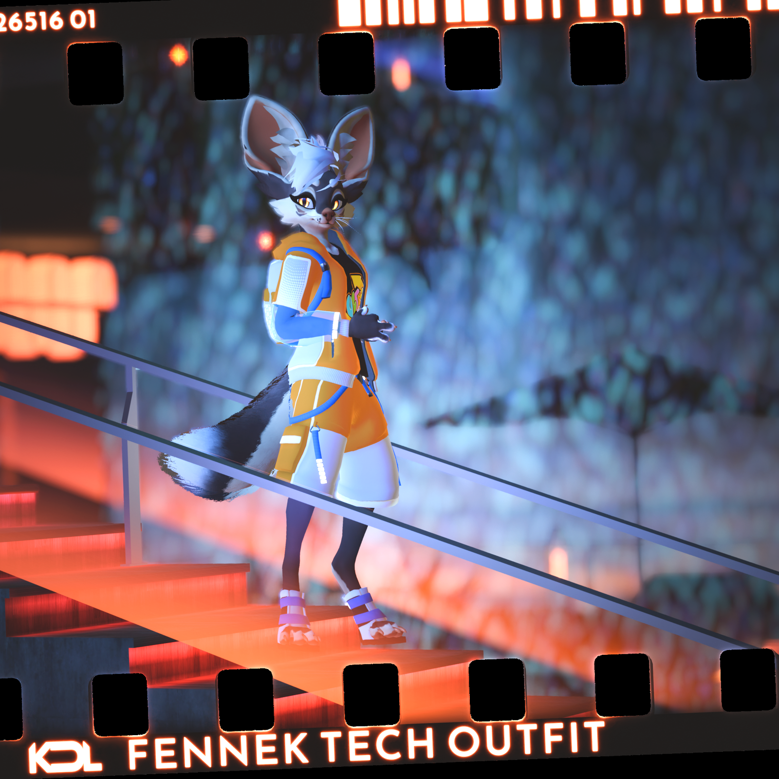 Fennek Tech Outfit - Furality Ultra Themed Clothing Set
