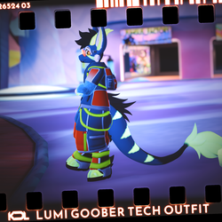 Lumistera / Goobastera Tech Outfit - Furality Themed Clothing Set
