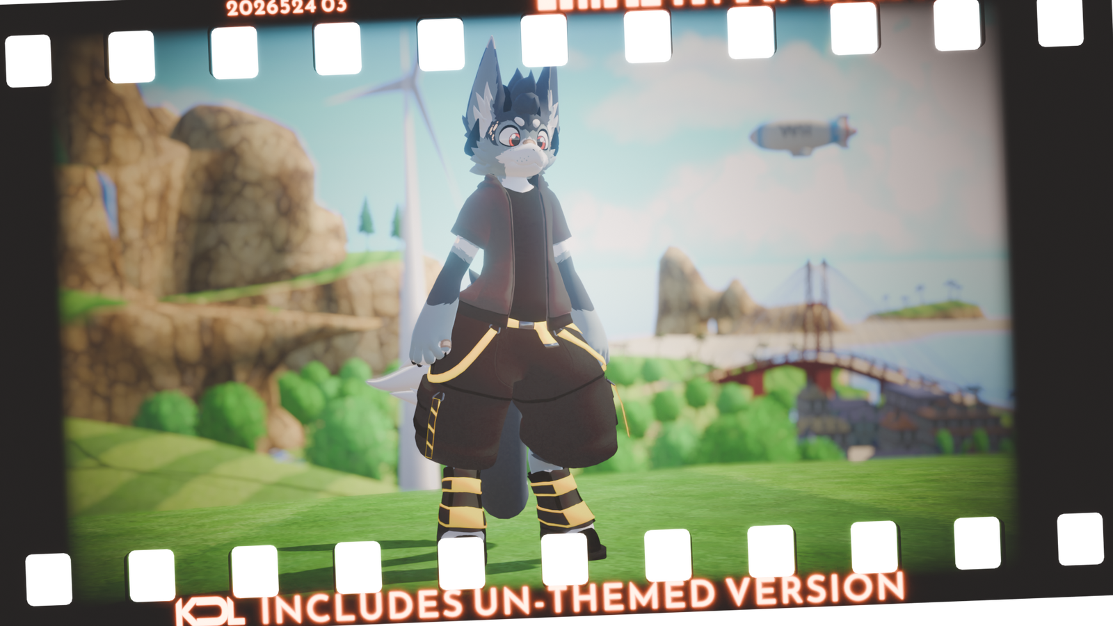 Lumistera / Goobastera Tech Outfit - Furality Themed Clothing Set