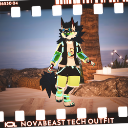 Novabeast Tech Outfit - Furality Themed Clothing Set