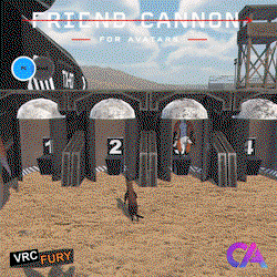 Friend Cannon for VRChat
