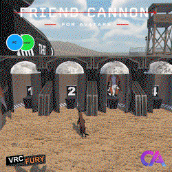Friend Cannon for VRChat
