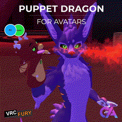 Puppet dragon for VRChat 