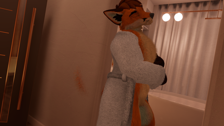 Rust Whisker Robe