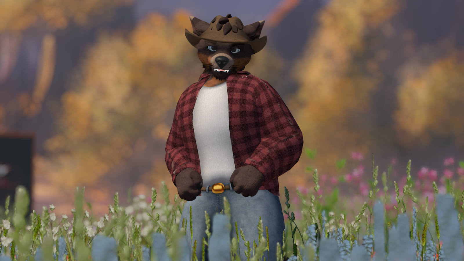 Rust Whisker and Canis Revamp Cowboy Set