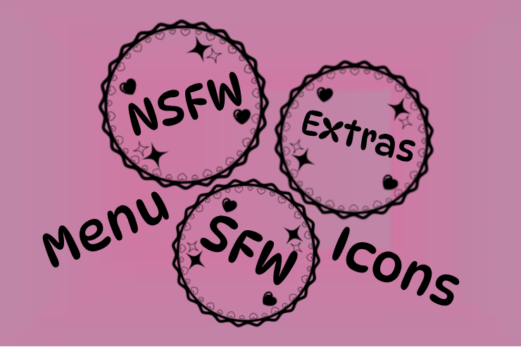Menu Icons | SFW & NSFW 