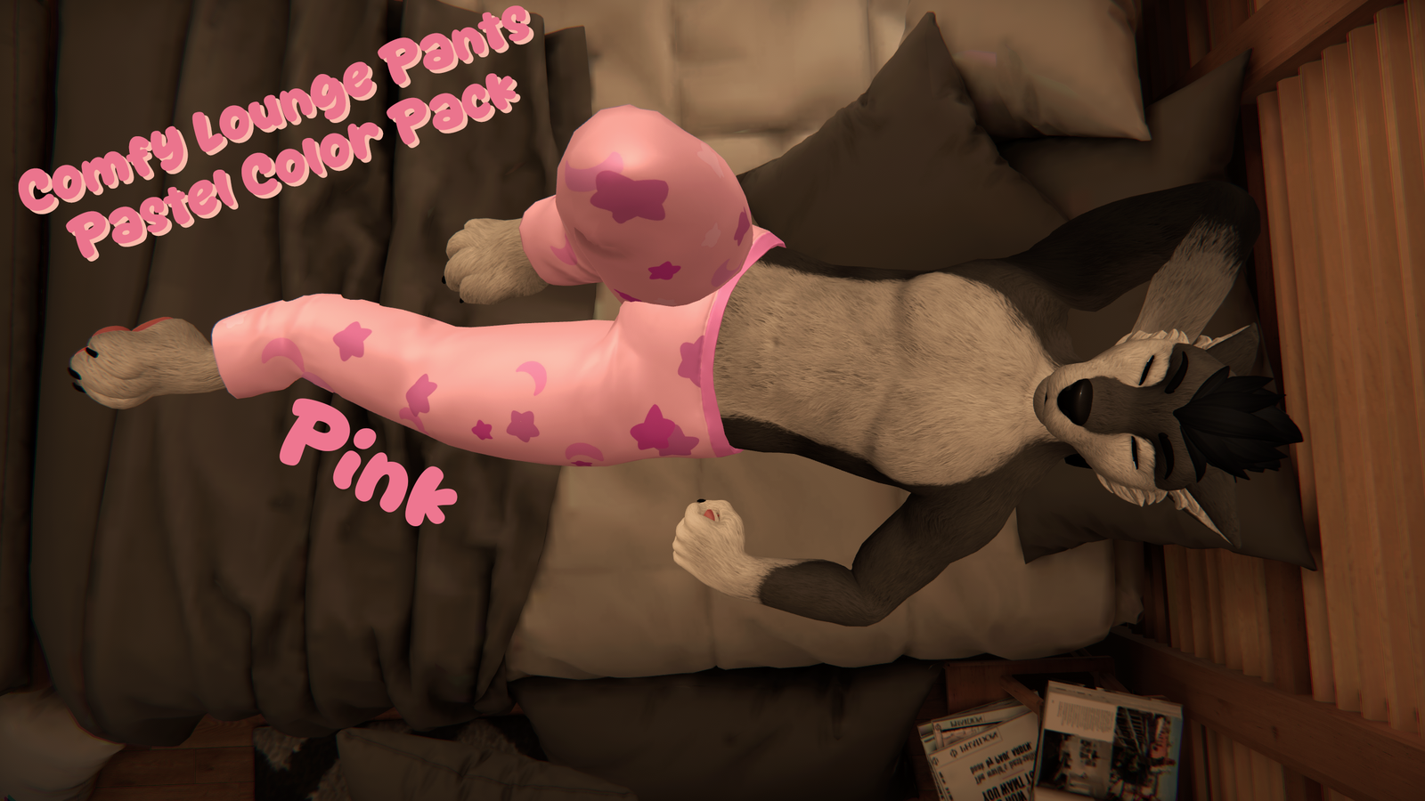 Comfy Lounge Pant: Pastel Color Pack