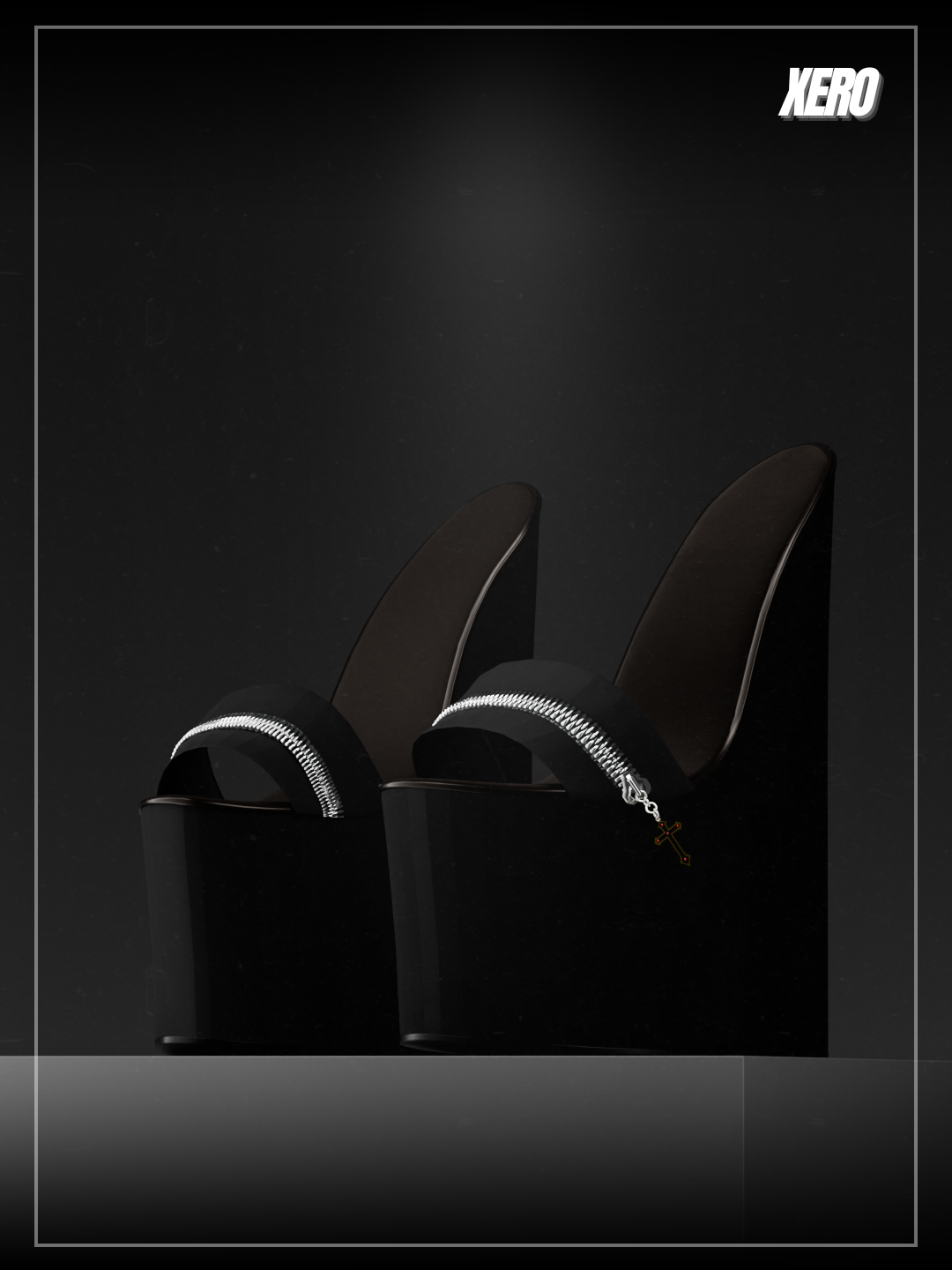 Zipper Heels