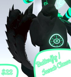 Insectoid/Butterfly Claws