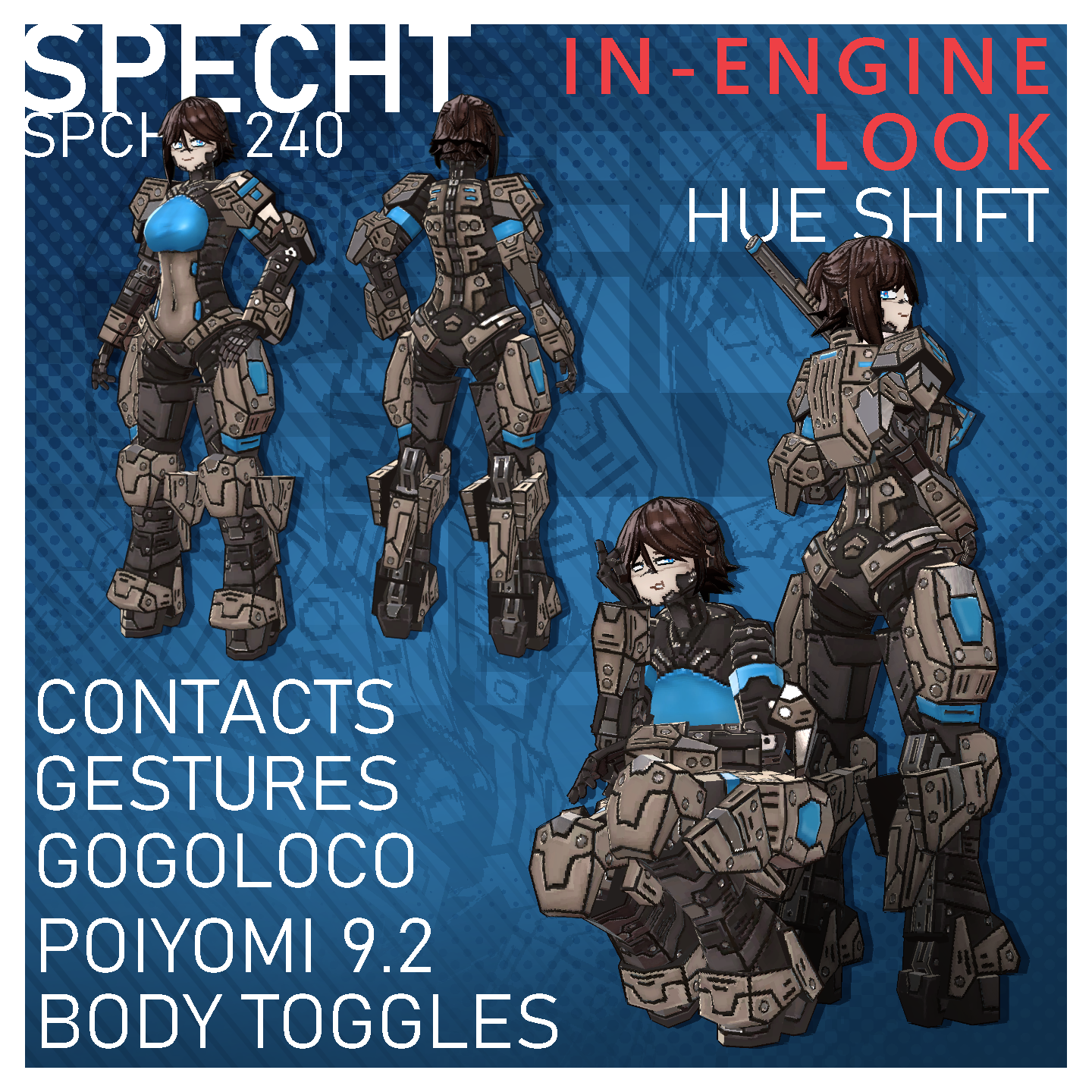 [VRC][Avatar] Specht