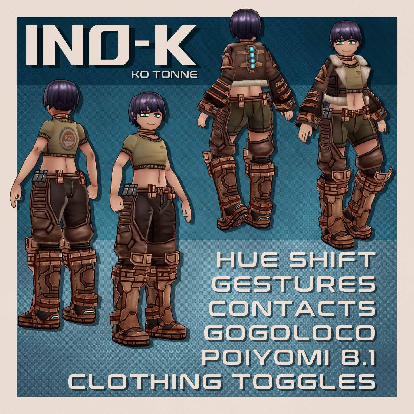 [VRC][Avatar] Ino-K