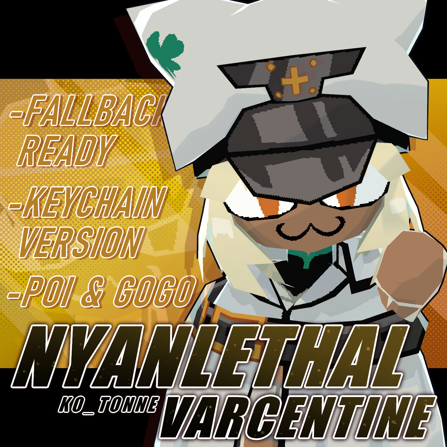 [VRC] Nyanlethal Avi & Keychain