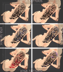 Soul of the Samurai ( ไพใฎ้ญ )/ tattoo ( ใฟใใฅใผ ) / 4k Textures