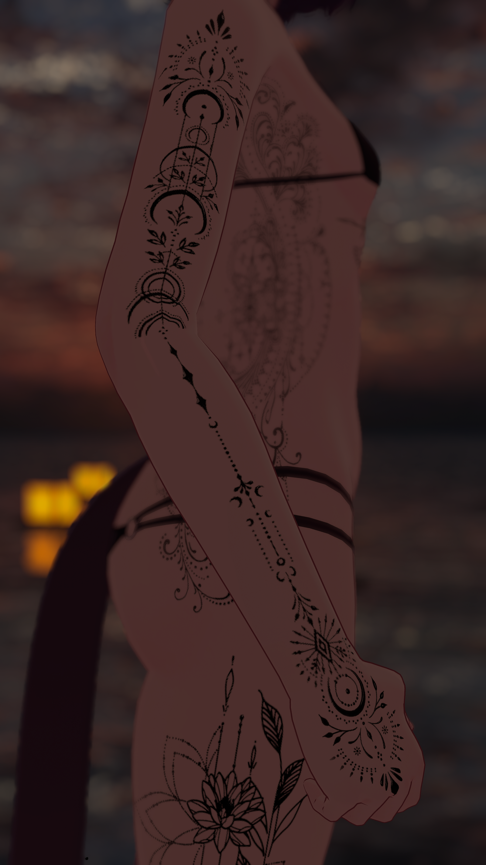 Echoes of the Divine ( 神聖の残響 )/ tattoo ( タトゥー ) / 4k Textures