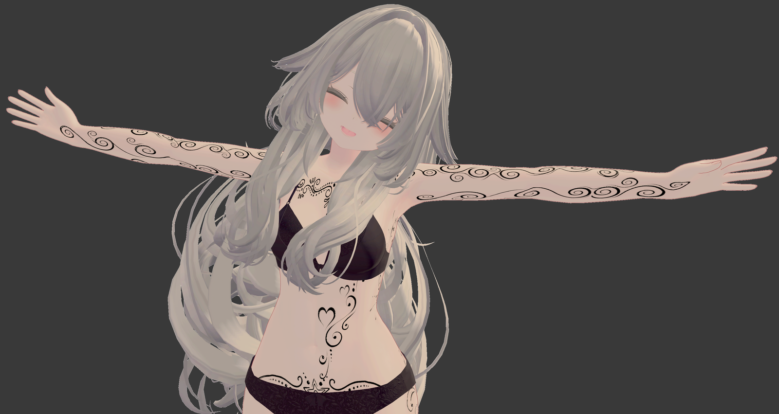 Heartflow Ornament ( 心流装飾 )/ tattoo ( タトゥー ) 