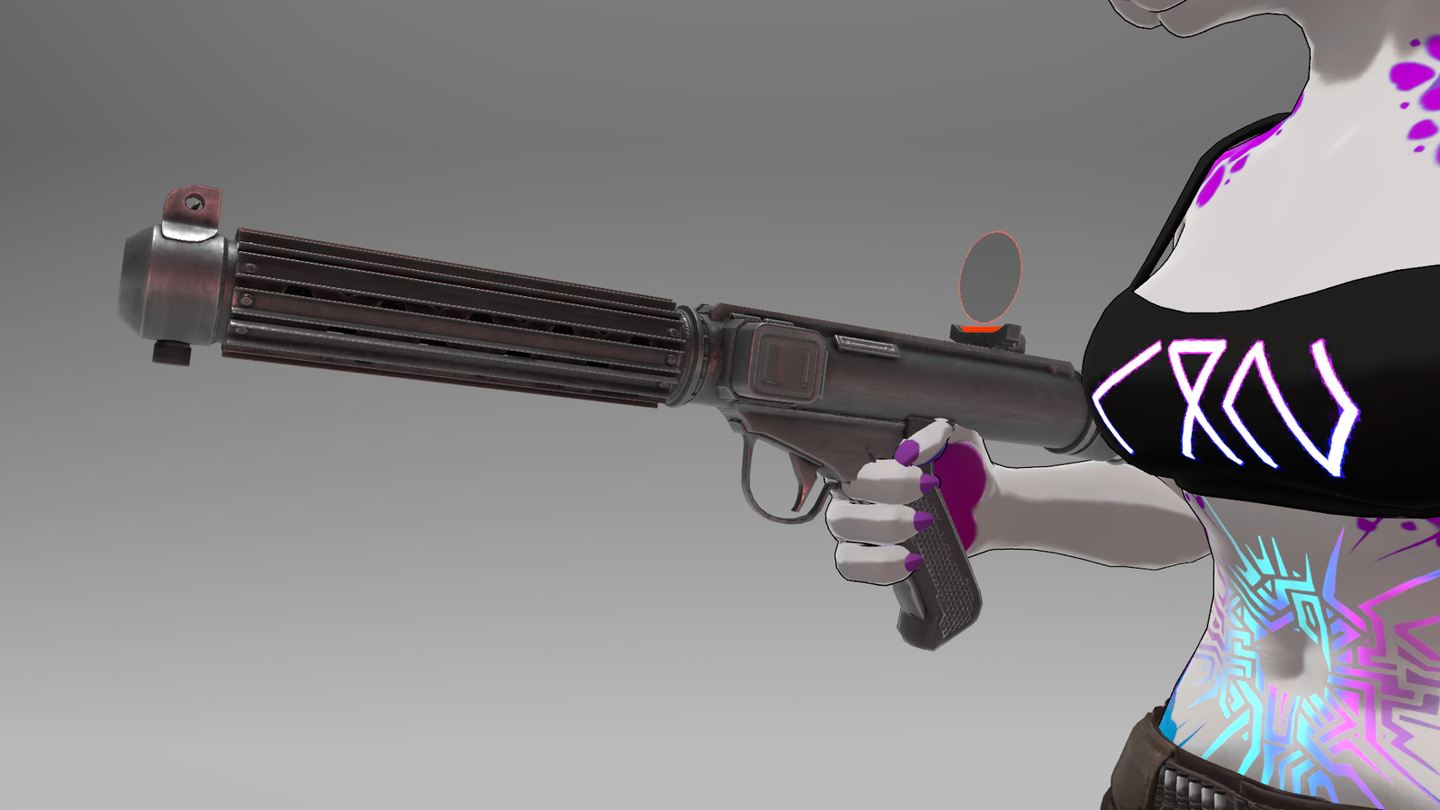 Blaster Pistol and Rifle (VRCHAT + Quest)