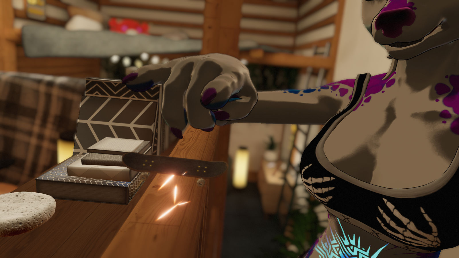 Hand Skateboard (VRCHAT)