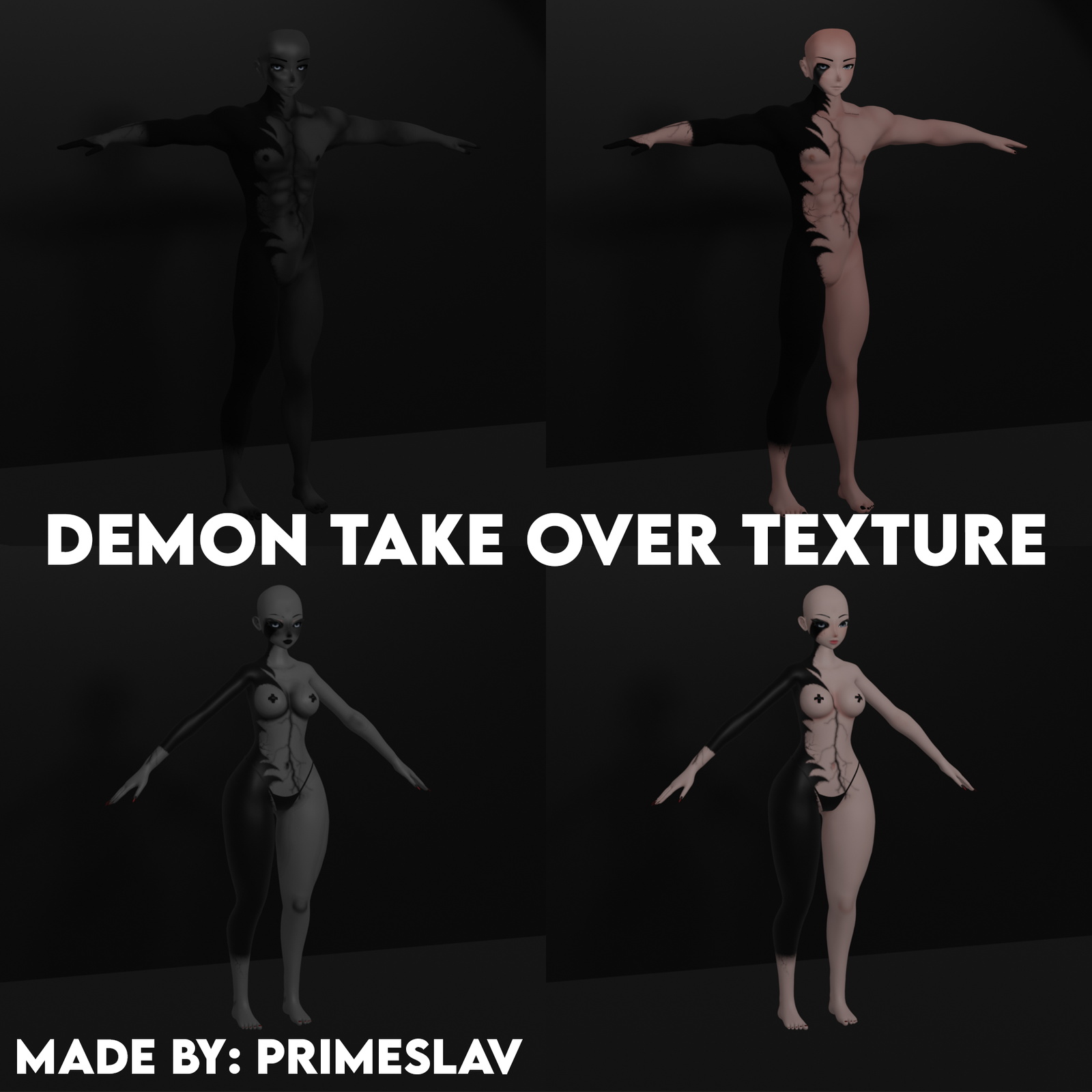 Demon Take Over Texture