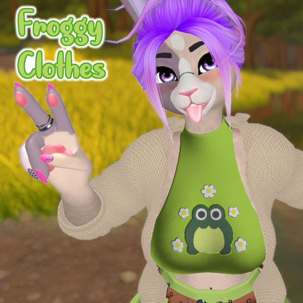 Froggy Clothing Textures - FoxiPaws Evie