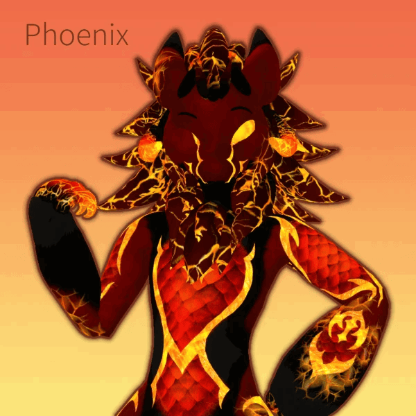Phoenix (Lava Dragon Wickerbeast Textures)