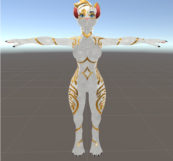 Hyenid White and Gold Texture