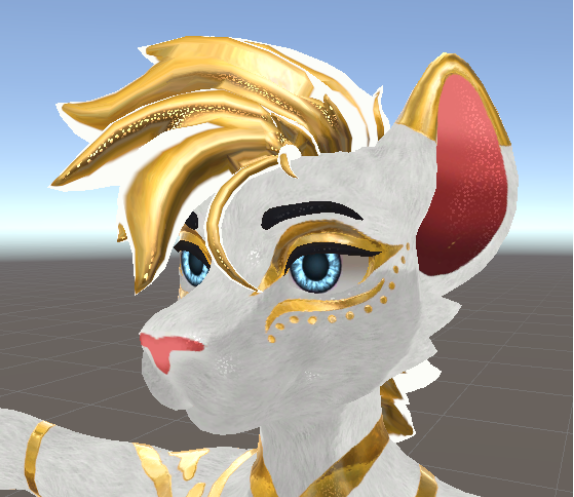 Hyenid White and Gold Texture