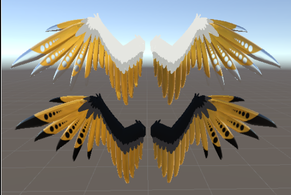 Black&Gold/White&Gold Hyenid Texture Pack