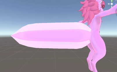 Axolotl tail for Vrchat 