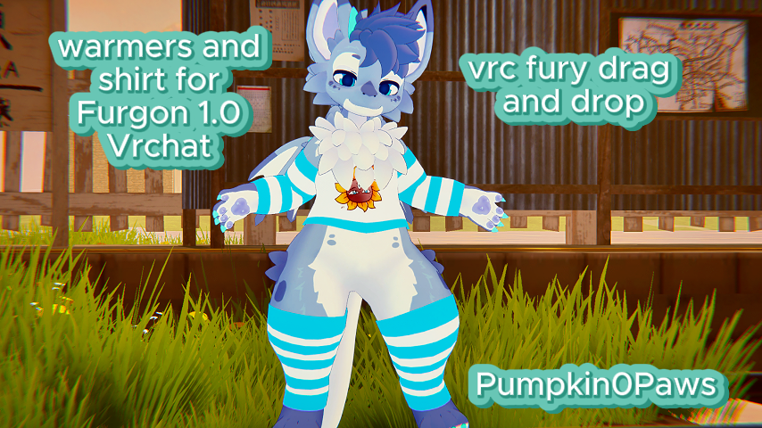 warmers and shirt for Furgon 1.0 Vrchat 