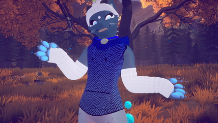 Pepper imp Sleeveless hoodie  (vrchat, vrcfury) (pepper imp v1 and2 only)