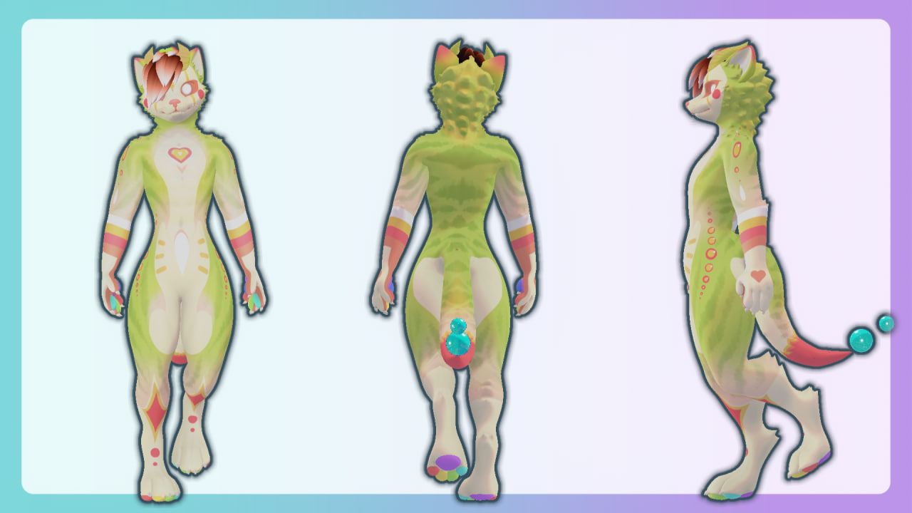 Lime line Clown/Jester texture for Pepper Imp (pepper imp v1 and2 only)