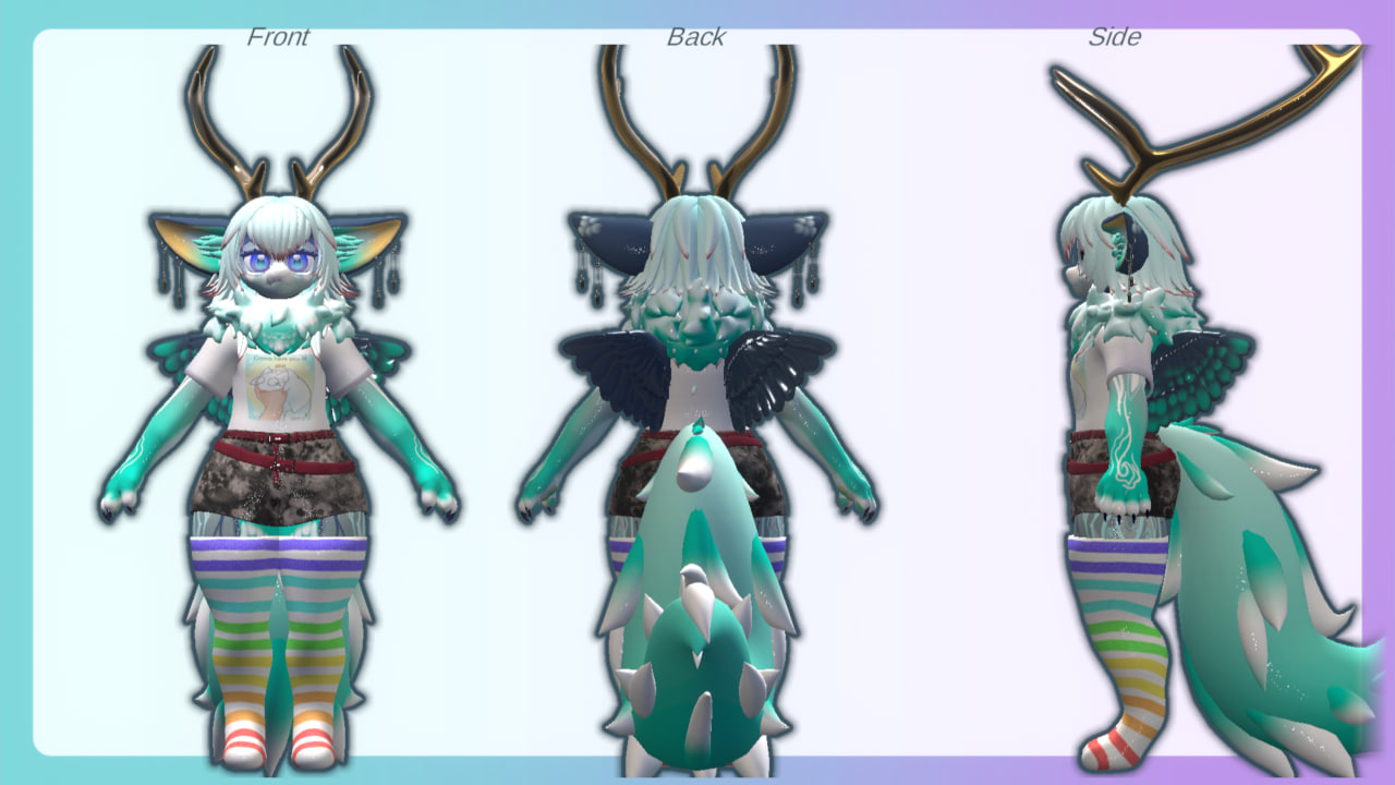 Dew vrchat furry ,vrcfury, facetracking/vrcft